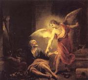 Bartolome Esteban Murillo The Liberation of The Apostle peter from the Dungeon oil on canvas